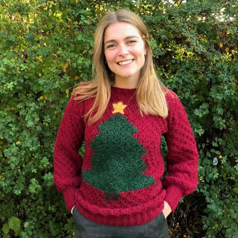 Johanna Christmas Sweater by Johanna Buschardt free crochet pattern by Johanna Buschardt (for Hobbii)
