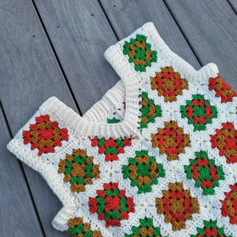 Jolly Times Vest by adventuresincrafting free crochet pattern by adventuresincrafting (for Hobbii)