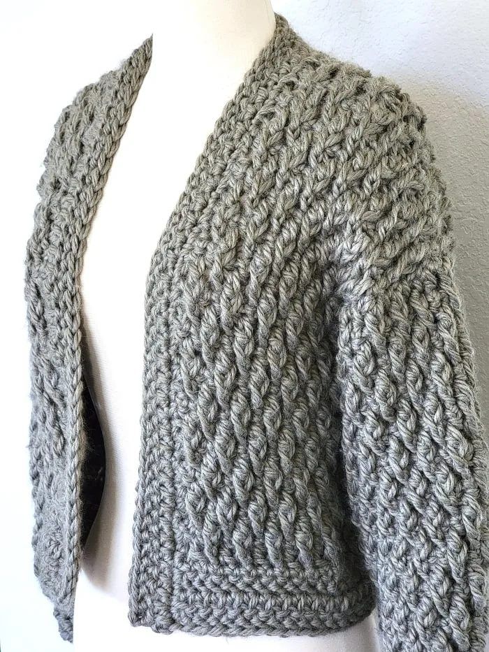 Marilyn Cardi free crochet pattern by Shehnaaz