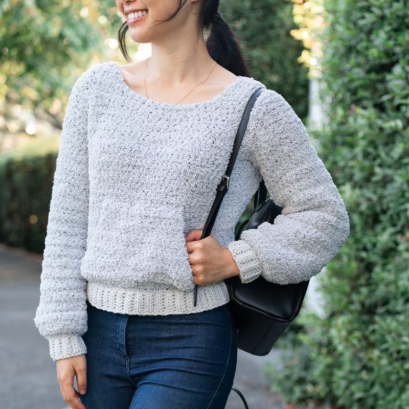 Dreamer Sweater free crochet pattern by Grace