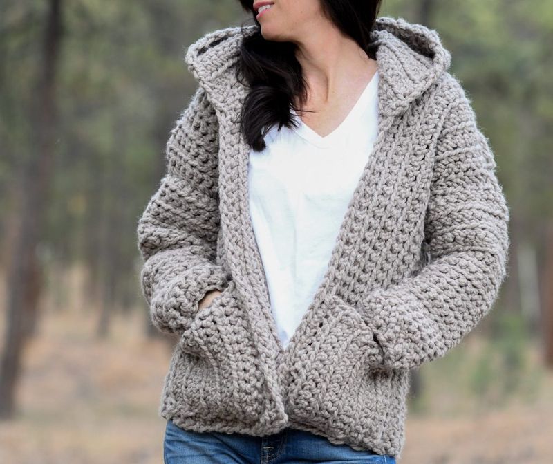 Alamosa Hoodie free crochet pattern by Jessica