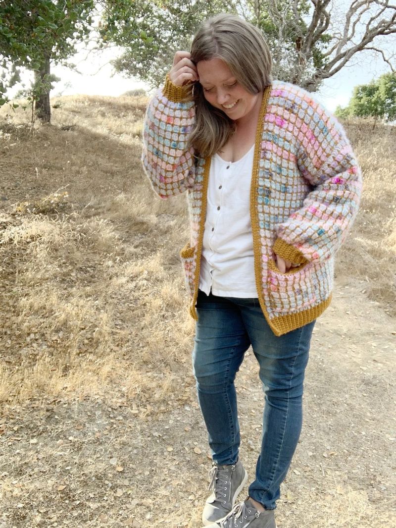 Magnus Cardigan by Meghan Makes Do free crochet pattern by Meghan Ballmer