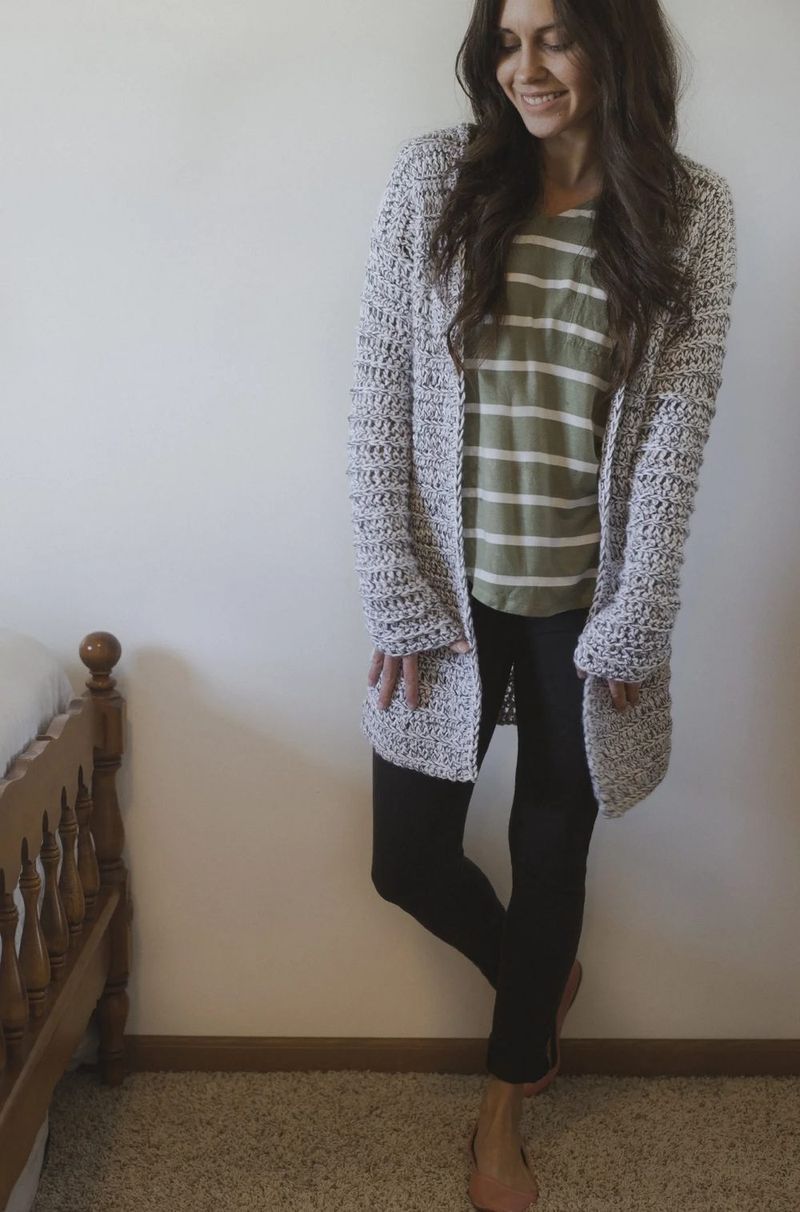 The Marley Cardi free crochet pattern by Megan Shaimes